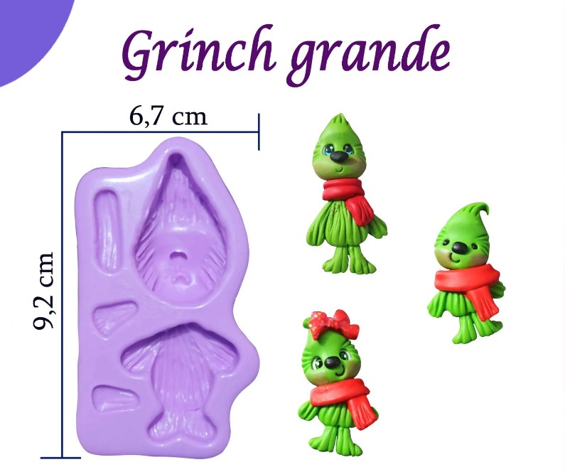 EL GREEN navidad, apliqes del grinch