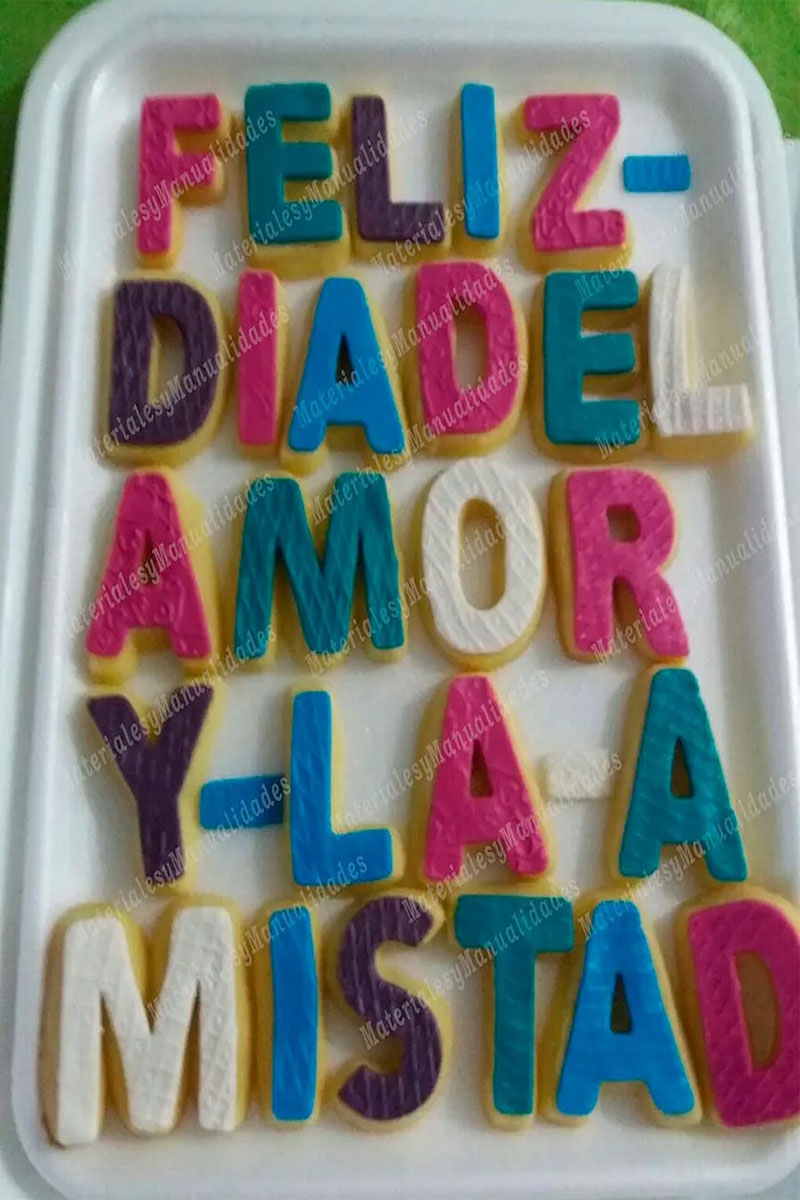 cortador de alfabeto abecedario para galletas decoradas pasta fondant