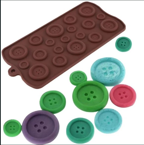 molde inyector flexible para chocolates