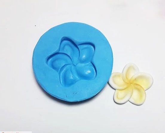 MOLDES SILICONA FLOR DE JAZMIN PARA FONDANT Y ARTESANÍAS PORCELANICRON,  MATERIALES PARA MANUALIDADES EN MASA FLEXIBLE FOAMY GOMA EVA PASTILLAJE Y  DECORACIÓN DE TORTAS