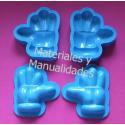 Molde Para foamy guantes o Manos con dedos cerrados para Goma ev 2