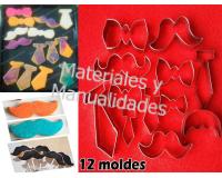 Oferta Set 12 cortador Moldes En Acero Inoxidable de corbatín bi