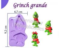 Molde en silicona el Green grande el grinch navidad con pasta mo