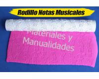 Rodillo notas musicales para fondant marcar porcelanicron Repuja