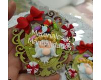 Molde En Silicona caramelos o dulces x3 Navidad Para Are