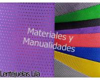 Foamy Laminado Texturizado Con Lentejuelas Brillantes lila 1p