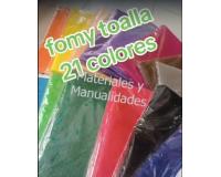 Foamy Toalla goma eva fomi foami crea manualidades y fofuchas