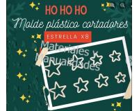 Cortador estrellas para galletas pastillaje manualidad pastillaj