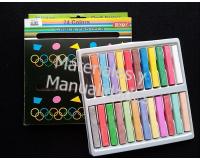 Tiza pastel chalk x24 colores artísticos para difuminar manualid