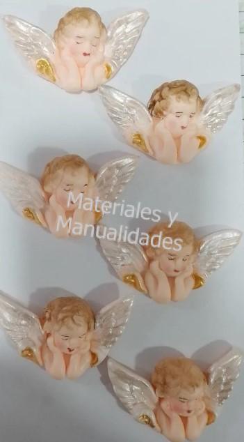 Molde Siliconado Ángel Querubín Para Fondant Y Manualidad Porcelanicrón 