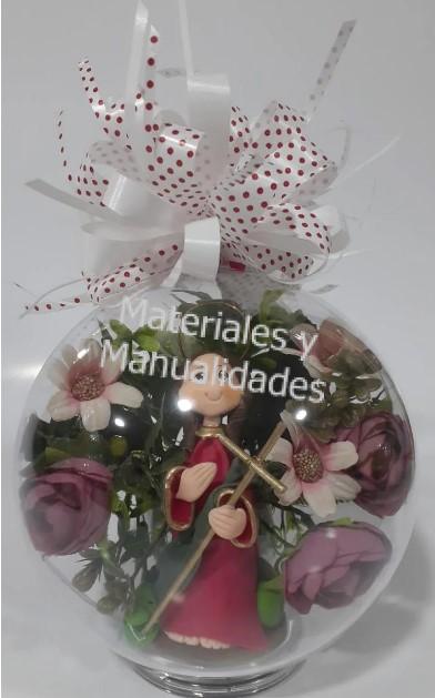 esferas acrlicilas rellenables para decoracon navidad