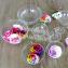 15 Burbujas Transparentes rellenables para decorar regalos fiest 4