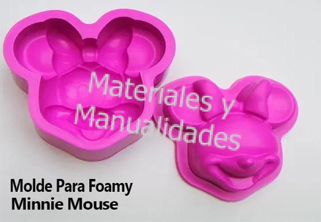 Molde para foamy cara minnie Termoformado Foamy Fomy