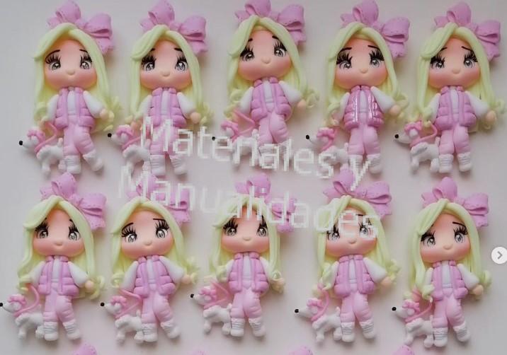 Molde en silicona zapaticos para muñecas princesas y apliques en porcelanicrón foami fondant