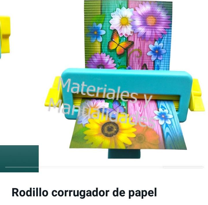 Troquel prensador Corrugadora de Líneas grabador goma eva Fomy Aluminio Para decoración de Scrapbooking, Papel, pergamino tarjeteria española 