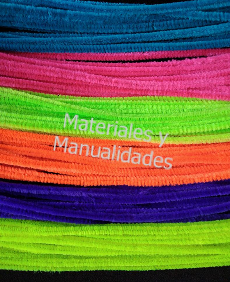 100 CHELINES UNICOLOR PARA MUÑECOS DECORATIVO ESCOLAR LIMPIA PIPAS