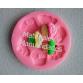 Molde Silicona muffin cupcake para apliques en pasta y fondant 3